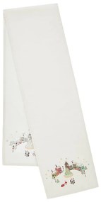 Pamut asztali futó 33x220 cm Christmas Town – Catherine Lansfield
