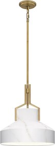 Quoizel Brecken QZ-BRECKEN-2P-OZ-ABG Függőlámpa 2x60W/E27 IP20
