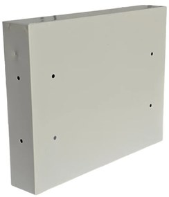 Lépcsőházi Postaláda (Monaco) 310mm X 230mm X 60mm lefele nyíló Szürke