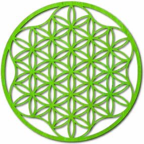 Mandala festmény a falon rétegelt lemezből, maximum 120 cm-ig
