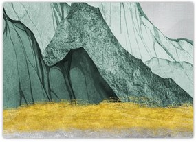 Üveg kép - Smaragdhegység N⁰2 (70x50 cm)