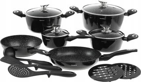 15 Részes Gránit Edénykészlet Klausberg Kb-prémium