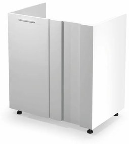 Vento dkn-100/82 mosogató szekrény magasfényű fehér
