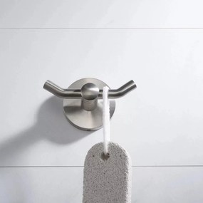 AREZZO design RONO dupla fogas, szálcsiszolt nikkel