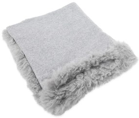 Gyapjú-szőrme takaró 140x180 cm – Native Natural