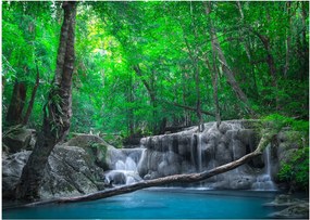 Kép - Erawan vízesés, Kanchanaburi, Thaiföld (70x50 cm)