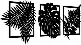 Áttört panel Pálmalevelek Monster páfrány 50cm