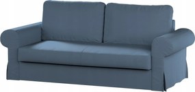 Backabro 3 személyes összecsukható kanapé huzat Ikea kék bukla