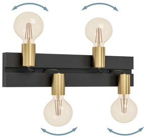 Eglo 900509 - Mennyezeti lámpa MACCHIONE 4xE27/10W/230V