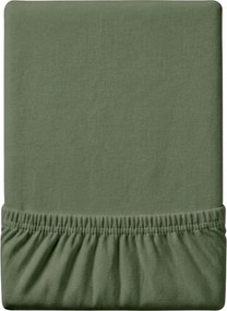 Jersey lepedő EXCLUSIVE sötétzöld 90 x 200 cm