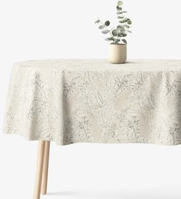 Goldea ovális dekoratív terítő valencia - réti fűvek 140 x 220 cm