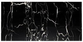 Fali öntapadós panel szett 6 db-os 60x30 cm Nero Marquina – SP TREND