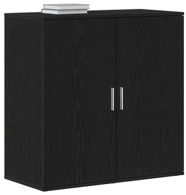 Fekete tölgy oldalbüfé 79x38x80 cm Szerelt fából