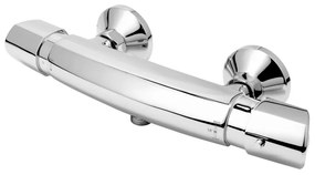 F-Design Stabilla, termosztatikus zuhanycsaptelep zuhanygarnitúra nélkül, fényes króm, FD1-TS01-7-11