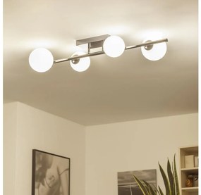 Brilagi - LED felületre szerelhető csillár MILLA 4xG9/3W/230V fekete króm/fehér