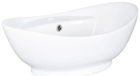 Eros GONDOLA - PULTRA ültethető - Top Counter - porcelán mosdó - 59 x 39 x 21 cm