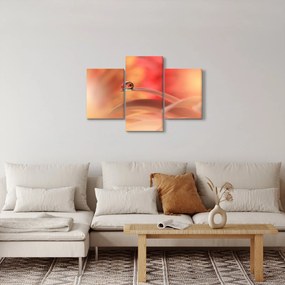 Virágos harmatcsepp képe (90x60 cm)