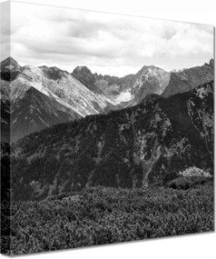 Vászonkép 60x60 Tátra Lengyel hegyek Kilátás