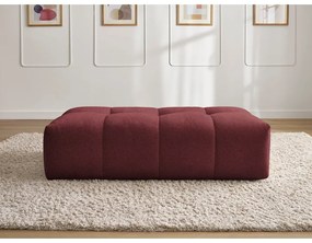 Borvörös zsenília lábtartó Everest – Bobochic Paris