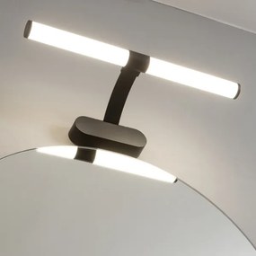 Brilagi - LED fürdőszobai tükörvilágítás TUBEO LED/6W/230V 40 cm IP44 fekete