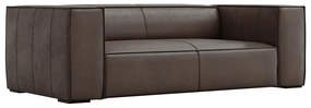 Barna bőr kanapé 212 cm Madame – Windsor &amp; Co Sofas