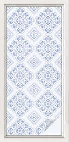 Öntapadós szélvédő furnér Adatvédelem Geometrikus minta 50x116