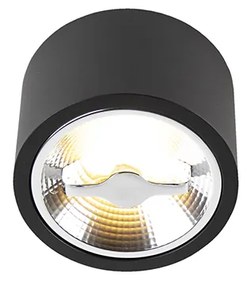 Modern mennyezeti spotlámpa fekete AR111 LED-del - Expert