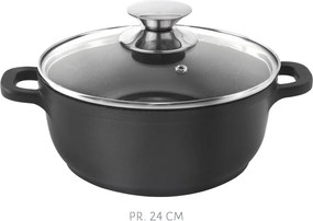 Grande 4 db-os edény szett 3 üvegfedővel - Orion