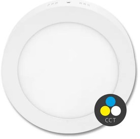 Ecolite LED-CSL-CCT/18W/BI - LADA LED mennyezeti lámpa 18W, fehér