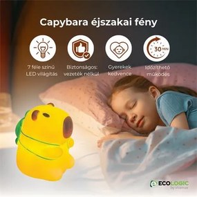 Capybara éjszakai fény (GYEL08)