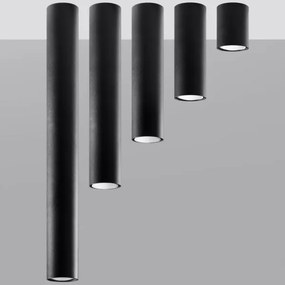 Sollux SL.1002 - Spotlámpa LAGOS 1xGU10/10W/230V 40 cm fekete