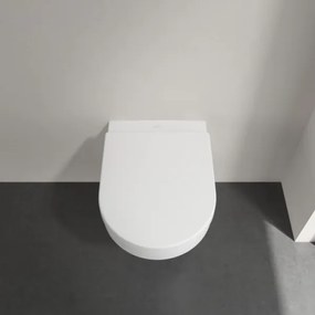Villeroy & Boch 4694HR01 - függesztett WC SoftClose ülőkével ARCHITECTURA kerámia/fehér