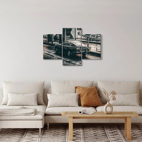 Egy mozgó autó képe (90x60 cm)