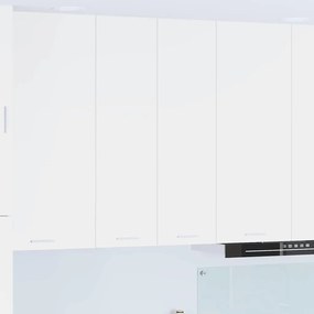 Függő szekrény polcokkal Riga Fehér 60 x 31 x 100 cm Faanyag