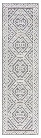 Szürke mosható zsenília futószőnyeg 60x240 cm Jaipur – Flair Rugs