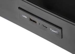 B-52 állítható íróasztal fekete