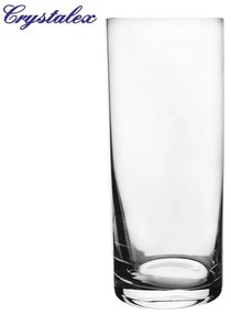 Crystalex Üveg váza, 10,5 x 25,5 cm