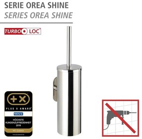 Orea öntartó WC-kefe rozsdamenetes acélból - Wenko