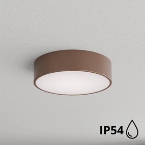 Brilagi - Fürdőszobai mennyezeti lámpatest CLARE 2xE27/24W/230V, átm. 30 cm, IP54, barna