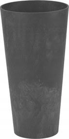 Virágtartó kerek magas matt 15cm virágtartó