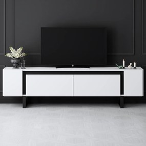 TV szekrény Yildiz - White, Black