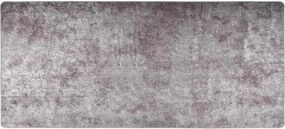 vidaXL szürke csúszásmentes mosható szőnyeg 80 x 300 cm