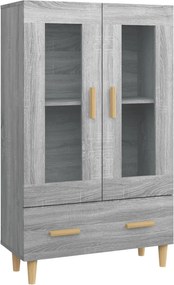 vidaXL szürke sonoma színű szerelt fa magasszekrény 70 x 31 x 115 cm