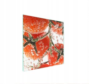 Üveg Tűzhelyvédő Főzőlap 50x52 Paradicsom Edzett Üveg