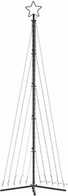 hideg fehér LED karácsonyfa 495 LED 300,5 cm
