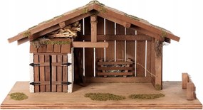 Karácsonyi Betlehem *állvány* 60x30x30cm- 12-13cm magas figurákhoz