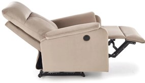 CROCUS elektromos relaxfotel bézs