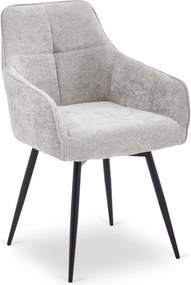 LARISA forgó étkezőszék szürke