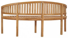tömör tíkfa banán alakú pad 180 cm