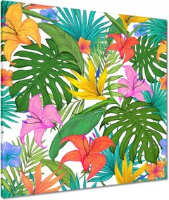 Vászonkép 80x80 Levelek Monstery Levelek